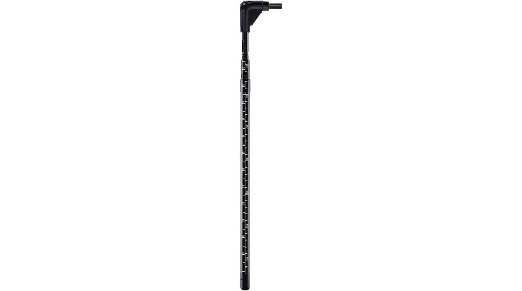 Uitbreidbare telescoop 375 x 17 x 16 mm voor luchtsnelheidssondes met universele handgreep